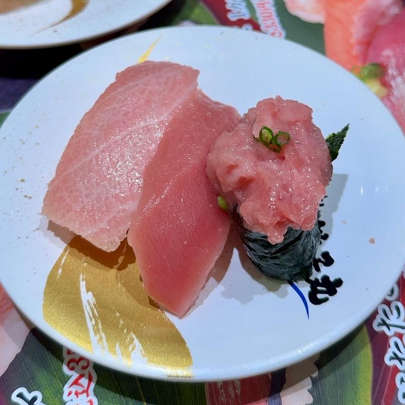 亀戸限定 まぐろ3カン(すし銚子丸 亀戸店)