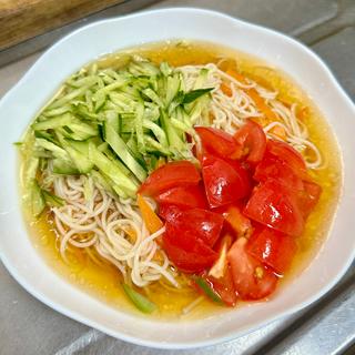 冷やし中華風そうめん(ベルクス 東墨田店)