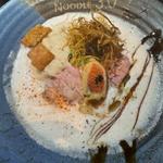ポルチーニ茸サーモンラーメン(サーモンnoodle3.0)