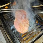 リブロース芯2枚(YAKINIKU MARUUSHI 銀座本店)