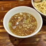 特製塩煮干しつけ麺 特盛り(煮干しらーめん 玉五郎 鶴橋店)