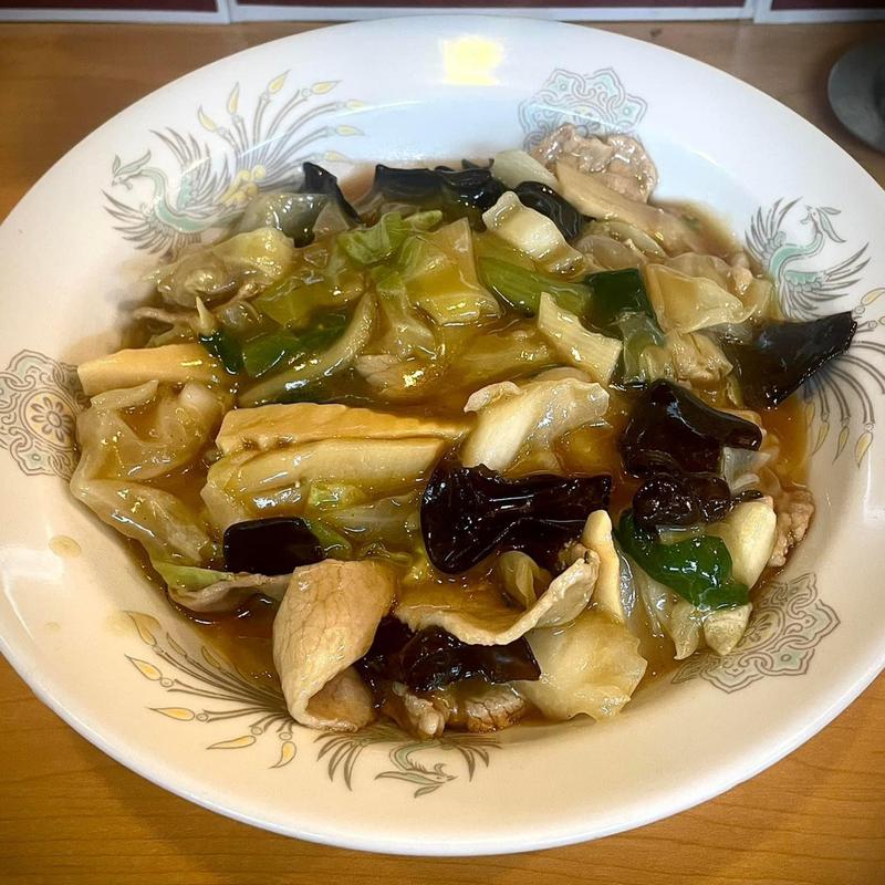 肉中華丼(王府（わんふー）)