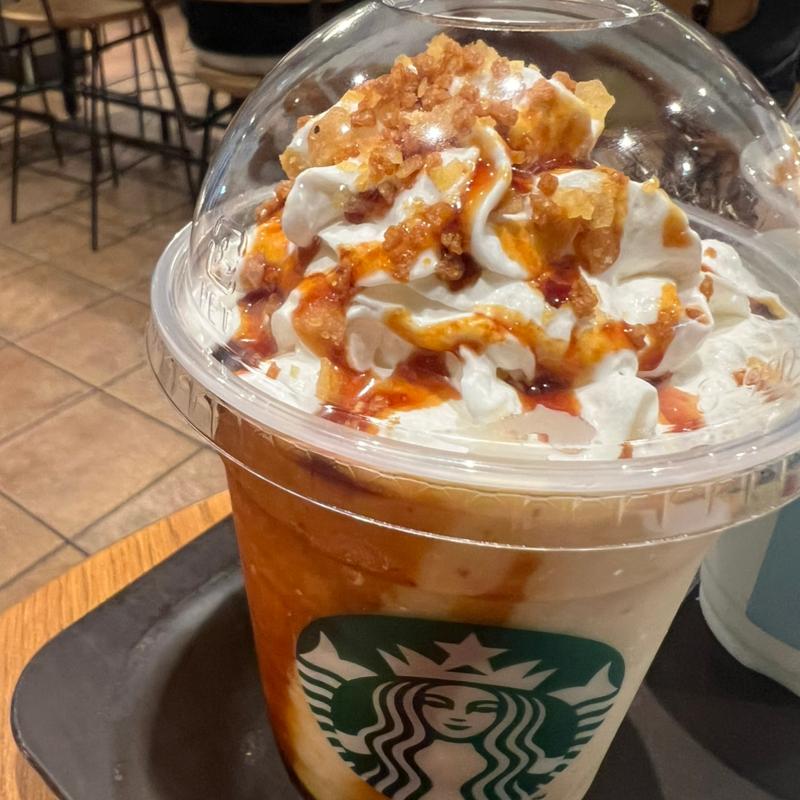 焼き芋 香ばしカラメル フラペチーノ® オーツミルク(スターバックス・コーヒー 京都祇園ホテル店 )