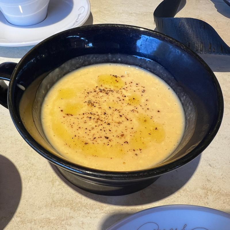 コーンスープ(HILL SIDE CAFE BASEL)