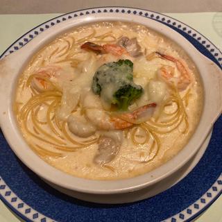 エビとホタテ(グラタン風)(ボスコ ｄｉ パスタ)