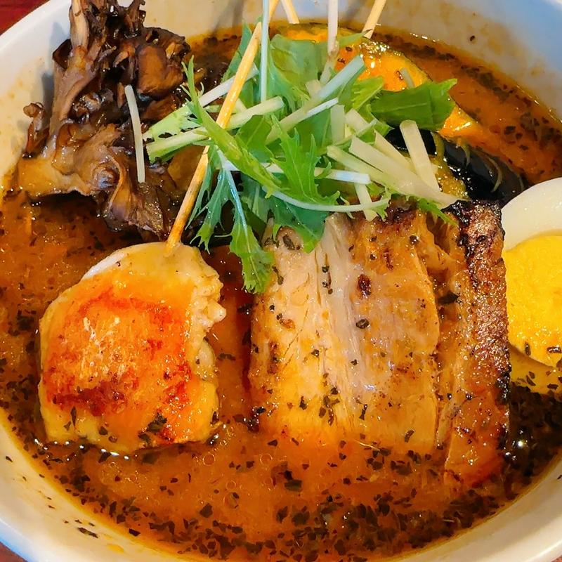 ちょっと贅沢カレー(北海道スープカレー Suage 吉祥寺店)