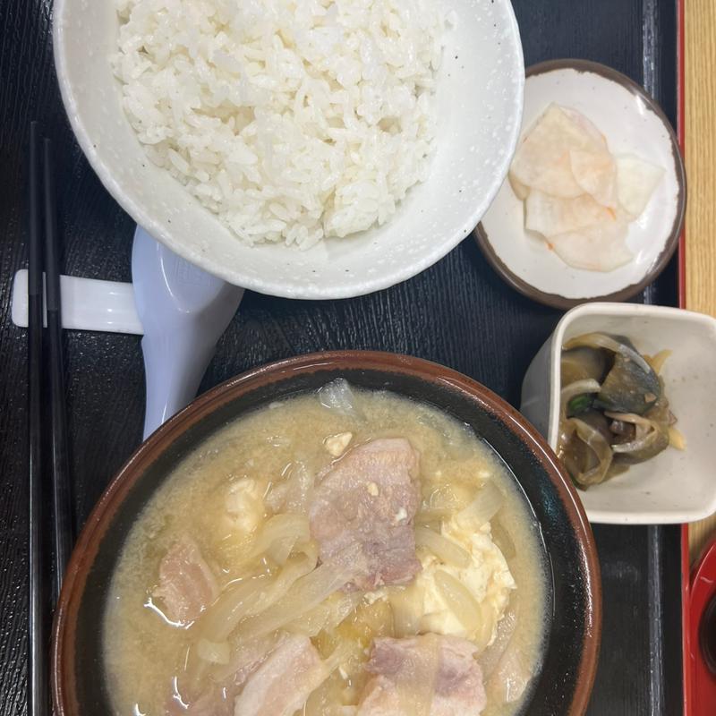 豚汁定食並盛(とん汁の店たちばな)
