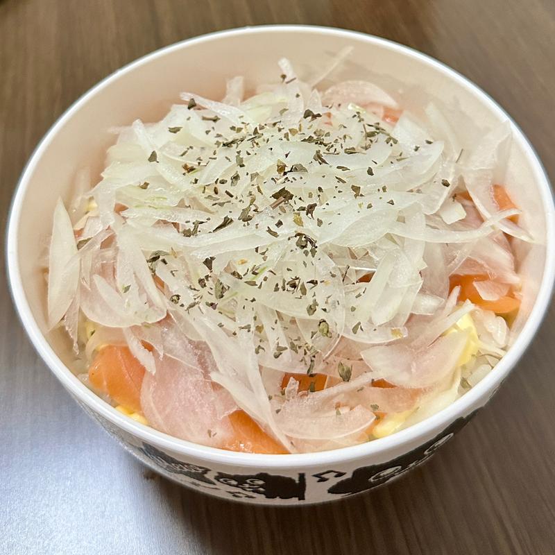 サーモン丼(ベルクス 東墨田店)