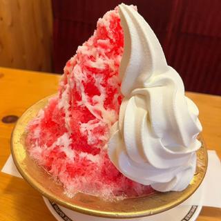 かき氷 いちご(コメダ珈琲店 町田鶴川店)