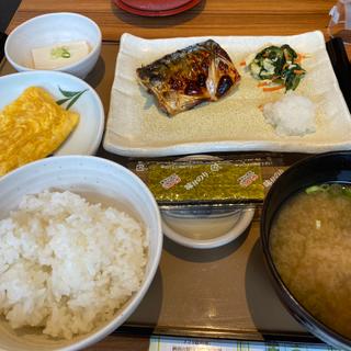 鯖の塩焼き朝食と玉子焼き(やよい軒 塩尻広丘店 )