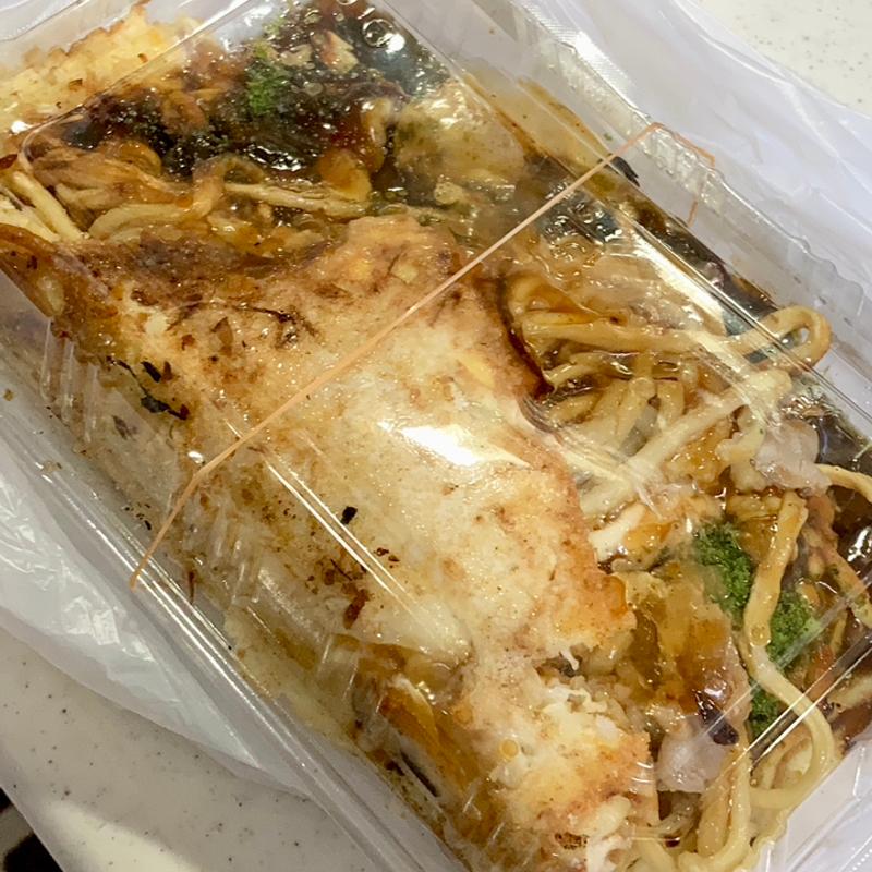 ブタ玉モダン焼き(お好み焼き八光)