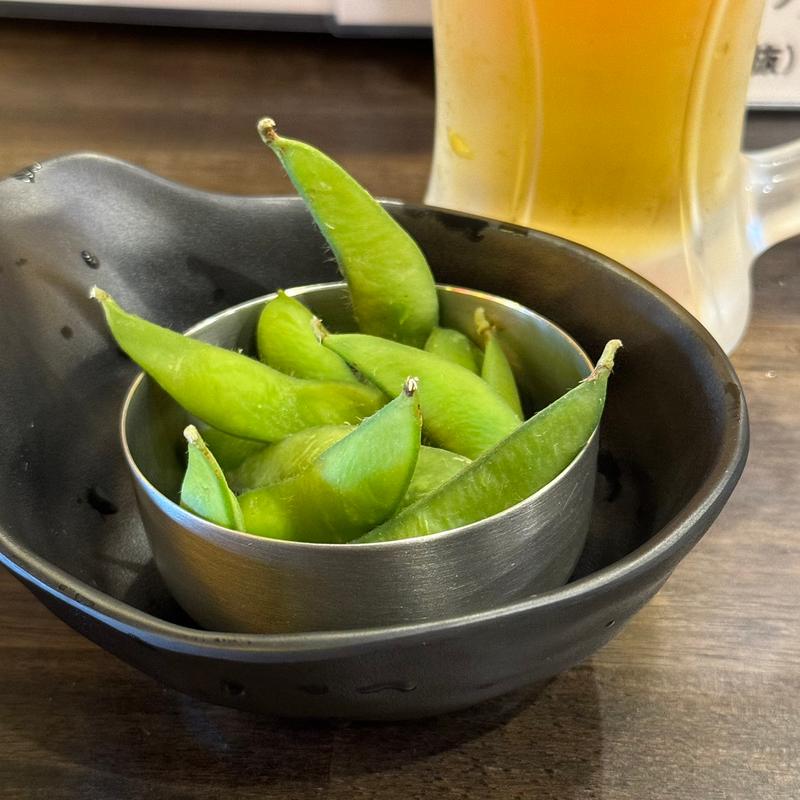 お通し(大分からあげと鉄板焼 勝男 名駅西口応援団)