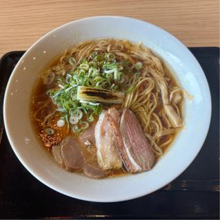 京風鶏鴨ラーメン　濃目仕上