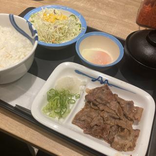 カルビ焼肉定食(松屋 高津店)