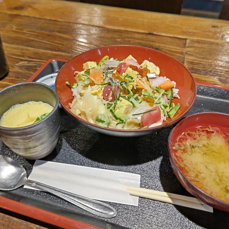 海鮮バラちらし(寿司処 かぐら)