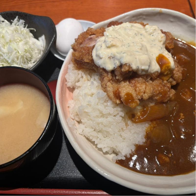 カレー南蛮(ふくの鳥 田町店)