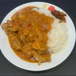 ごろごろチキンのバターチキンカレー(松屋 中野坂上店)