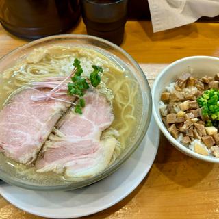 冷たい煮干しそば(塩)(中華そば おしたに)