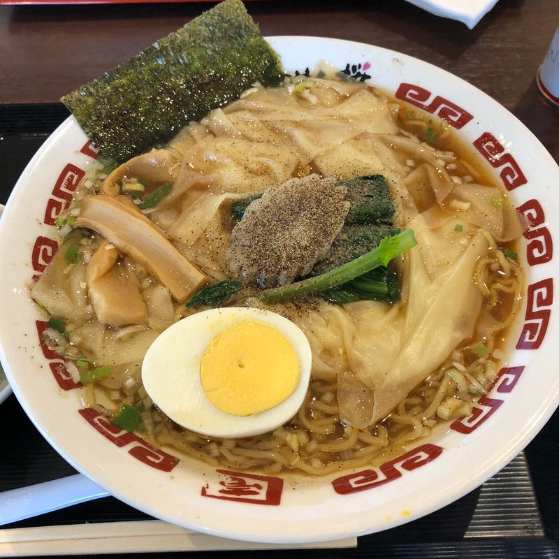ワンタンラーメン【大盛】(らーめん桜)
