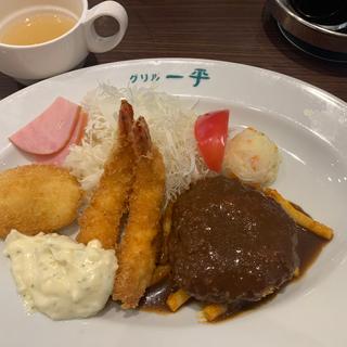 ミックスフライランチ