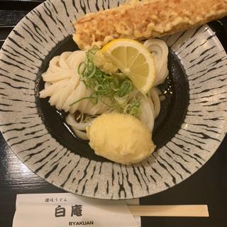 ちく卵天ぶっかけ