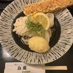 ちく卵天ぶっかけ(讃岐うどん 白庵 （BYAKUAN びゃくあん）)