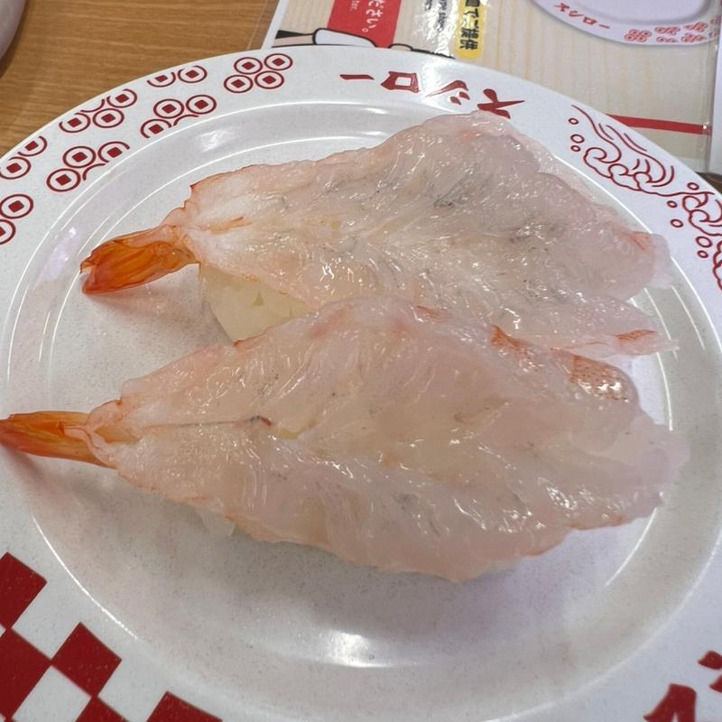 生エビ(スシロー 三木店)