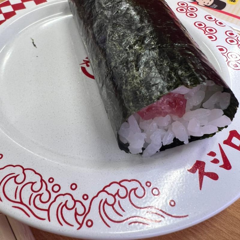 ねぎまぐろ手巻き(スシロー 三木店)