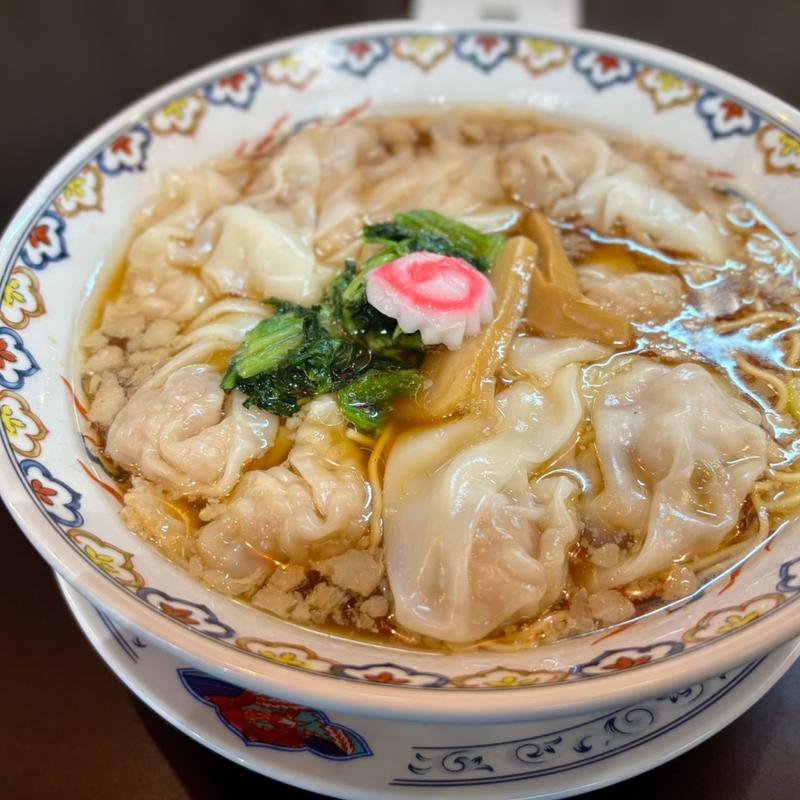 わんたん麺(赤坂中華わんたん亭 餃子ラーメン)