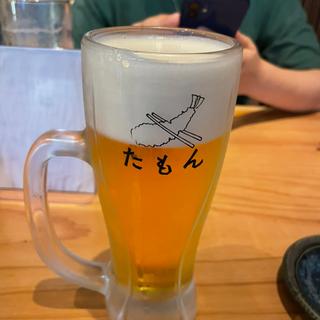 ビール(天ぷら食堂 たもん)