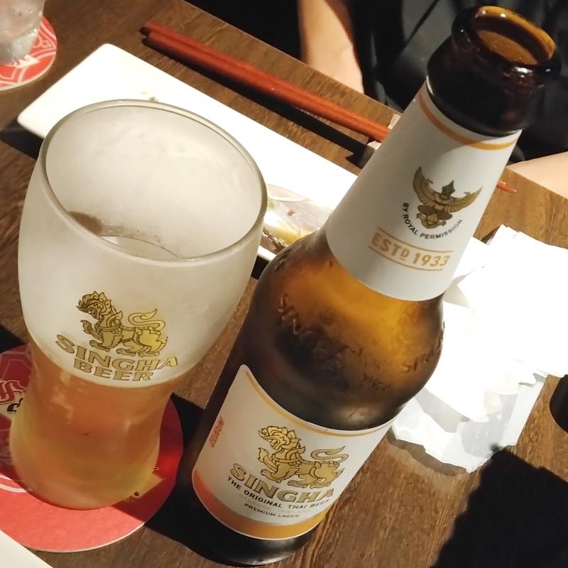 シンハービール(Sabai Sabai Thai)