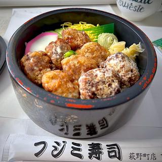 マグロ唐揚げ丼(フジミ寿司 )