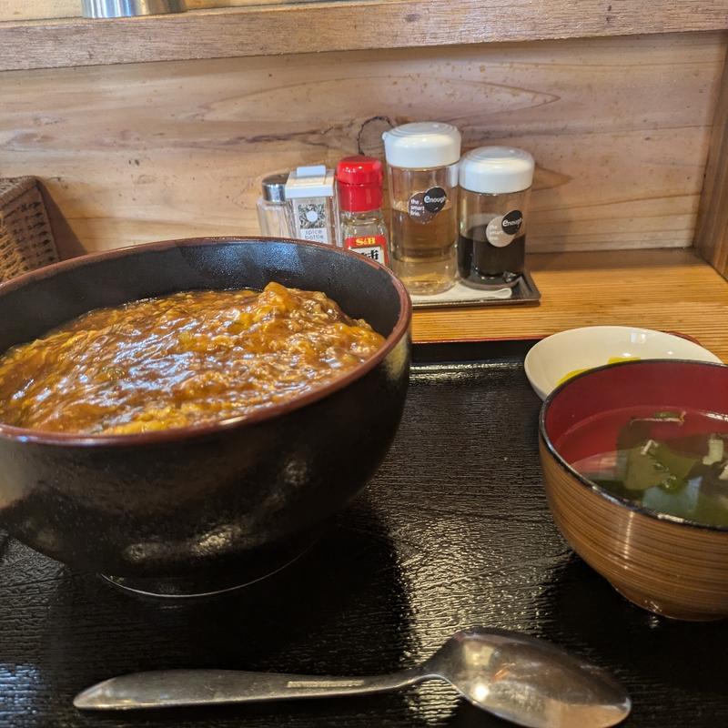 マーボーカツ丼(中華食堂　一番屋 )