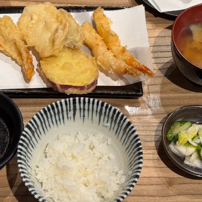 お好み天定食(天ぷらとワイン大塩 日比谷店)