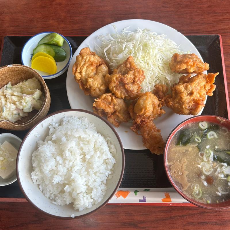 唐揚げ定食(なかまち食堂 )