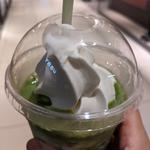 抹茶ソフトクリームラテ