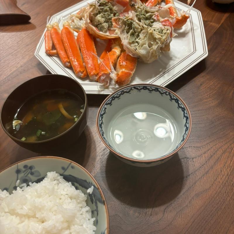 松葉ガニ(自宅)