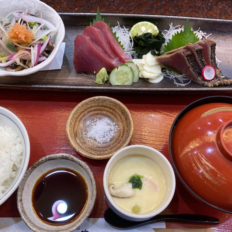 鰹三昧定食(おらんく家 本店 )