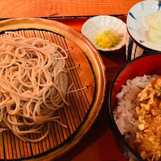 天丼と蕎麦セット(三国屋)