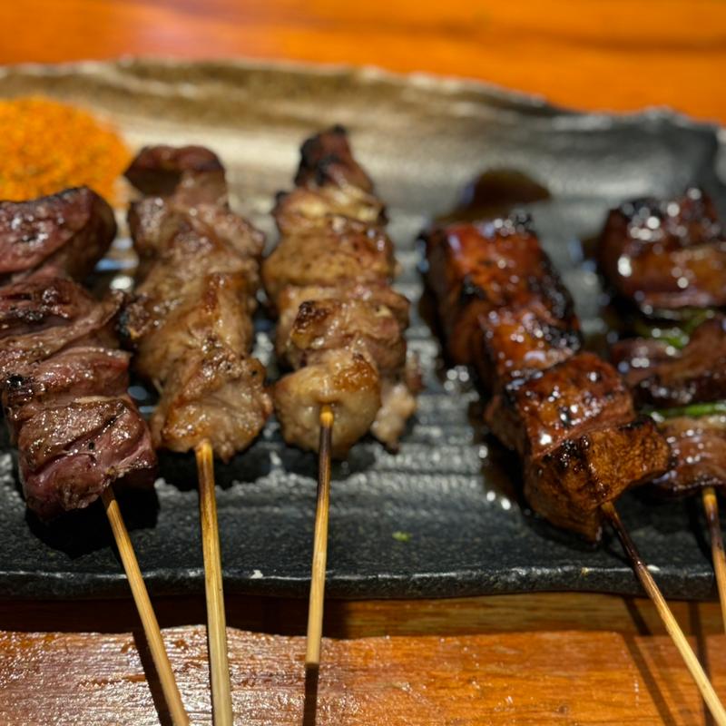 モツ焼き　盛り合わせ(あぶり 清水 田町店)