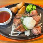 和風切り落としステーキランチ　120g