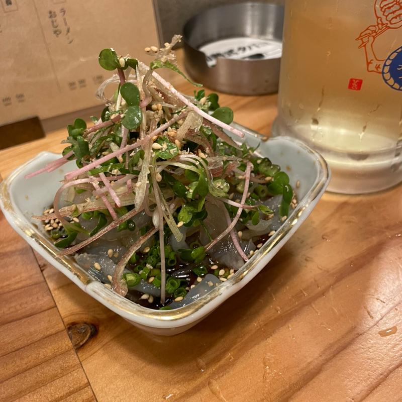 くらげポン酢(餃子食堂)