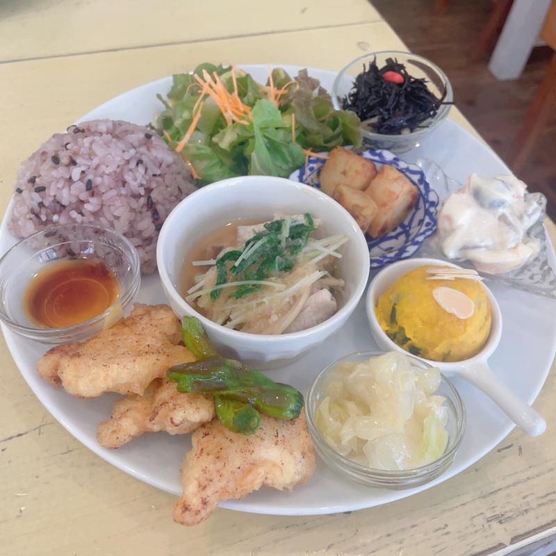 今週のランチプレート(フレッシュティー ルフナ)