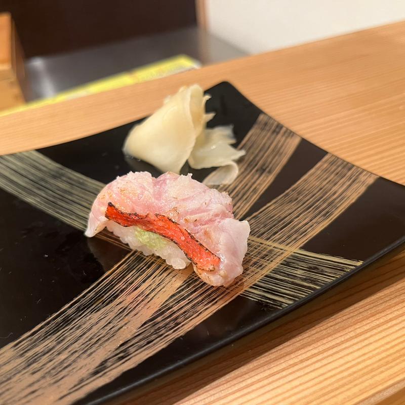 炙り金目鯛(すしいわ)