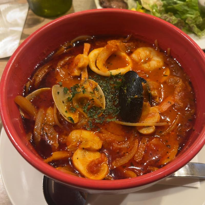 海賊パスタ（赤）(ブラッスリーモリ)