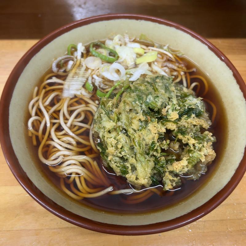 春菊天そば(そば谷)