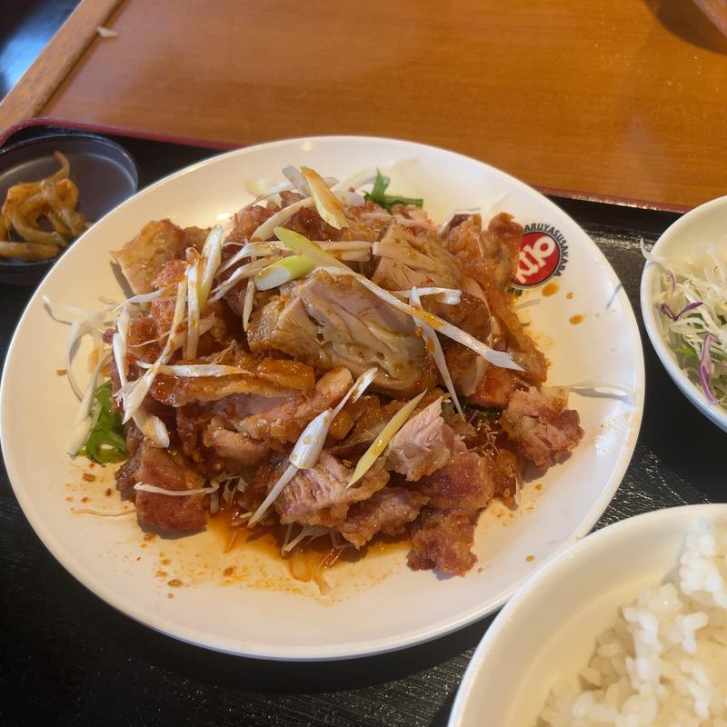 油淋鶏定食(マルヤス酒場 巣鴨店 7号店)