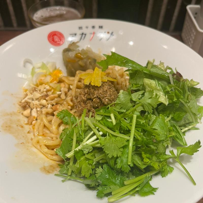 汁無し担々麺(担々香麺 紅棗（タンタンコウメン アカナツメ）大手町店)