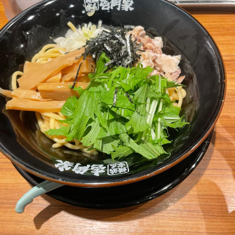 油そば(横浜家系ラーメン 壱角家 赤羽店)