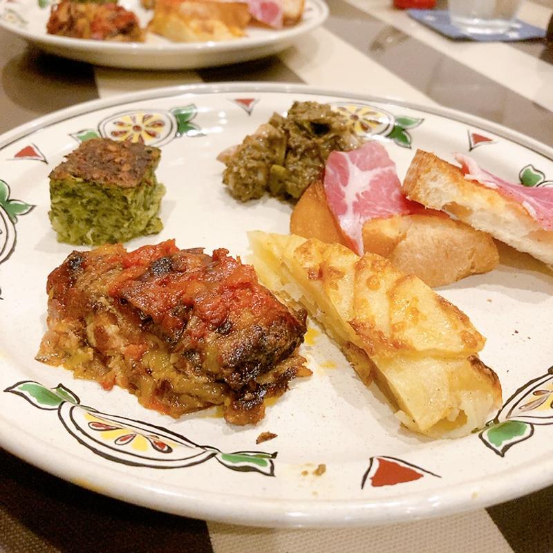 前菜の盛り合わせ（ディナーセット）(マンジャ・パスタ )